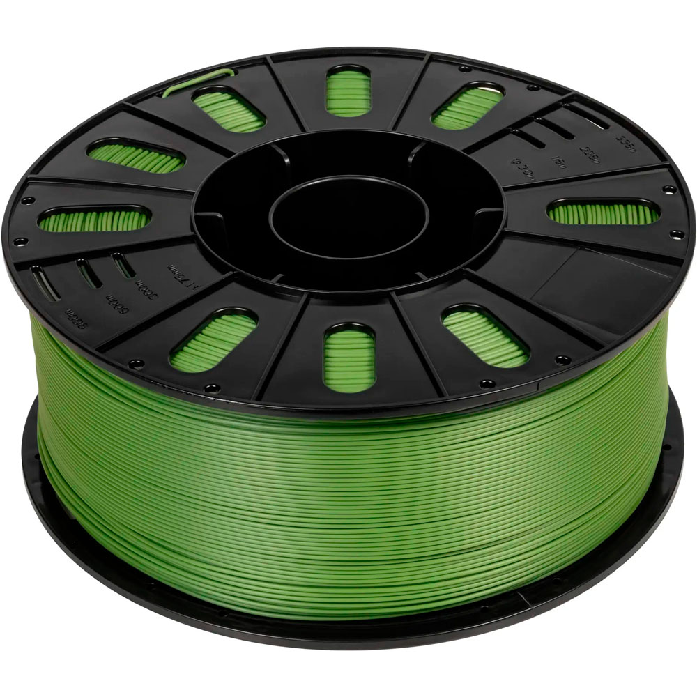 Пластик для 3D принтера CREALITY PETG 3 кг 1.75мм Dark Green (3399010145) Додатково сумісність з будь-яким 3D принтером, який підтримує друк PETG