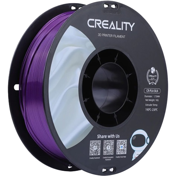 Пластик для 3D принтера CREALITY PLA 1кг 1.75мм Violet (3301120005)