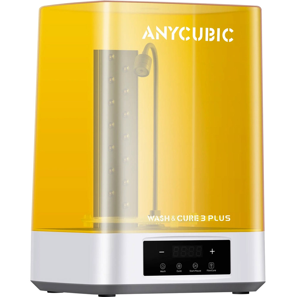 Апарат для миття та полімеризації ANYCUBIC Wash and Cure 3 Plus (WS3LB0WH-Y-O) Додатково Робоча область - 228x128x260 мм