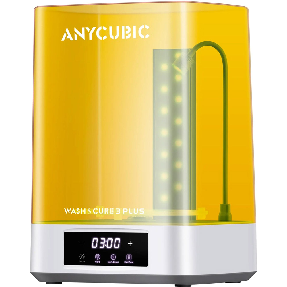 Фото 2 Апарат для миття та полімеризації ANYCUBIC Wash and Cure 3 Plus (WS3LB0WH-Y-O)