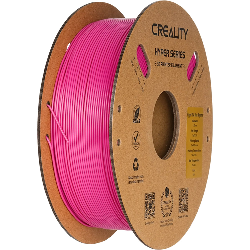 Катушка CREALITY Hyper PLA Filament 1 кг 1.75 мм Raspberry (3301010413)