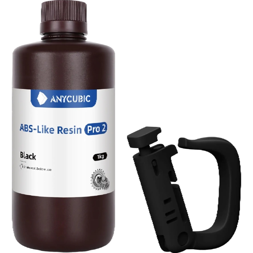 Фотополімерна смола Anycubic ABS-Like Resin Pro 2 1 кг Black (SABP2BK-102A)