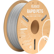 Пластик для 3D принтера ELEGOO Rapid PETG 1кг 1.75мм Grey (50.203.0222)
