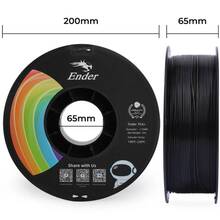 Катушка CREALITY PLA Plus Filament пластик для 3D принтера Black (3301010306)