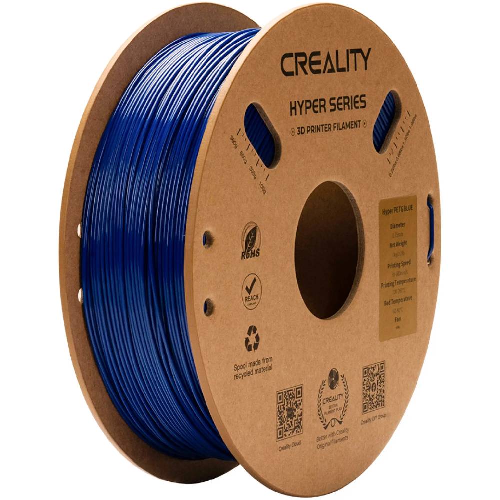 Котушка CREALITY Hyper PETG пластик для 3D принтера Blue (3301030070)