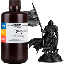 Фотополімерна смола 3D ELEGOO ABS-like 3.0 1 кг Black smoky (50.103.0189)
