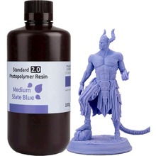 Фотополимерная смола 3D ELEGOO Standard 2.0 Resin 1 кг Medium Slate Blue (50.103.0133)