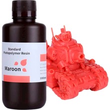 Фотополимерная смола 3D ELEGOO Standard Resin 1 кг Maroon (50.103.0086)