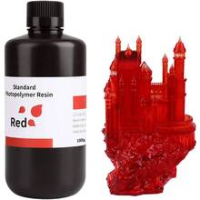 Фотополимерная смола 3D ELEGOO Standard Resin 1кг Red (50.103.0090)