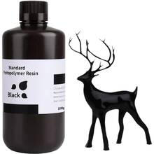 Фотополимерная смола 3D ELEGOO Standard Resin 1кг Black (50.103.0091)