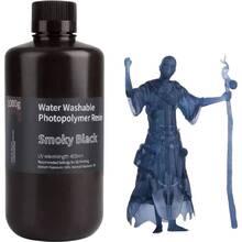 Фотополимерная смола 3D ELEGOO Water Washable Resin 1кг Black Smoky (50.103.0026)