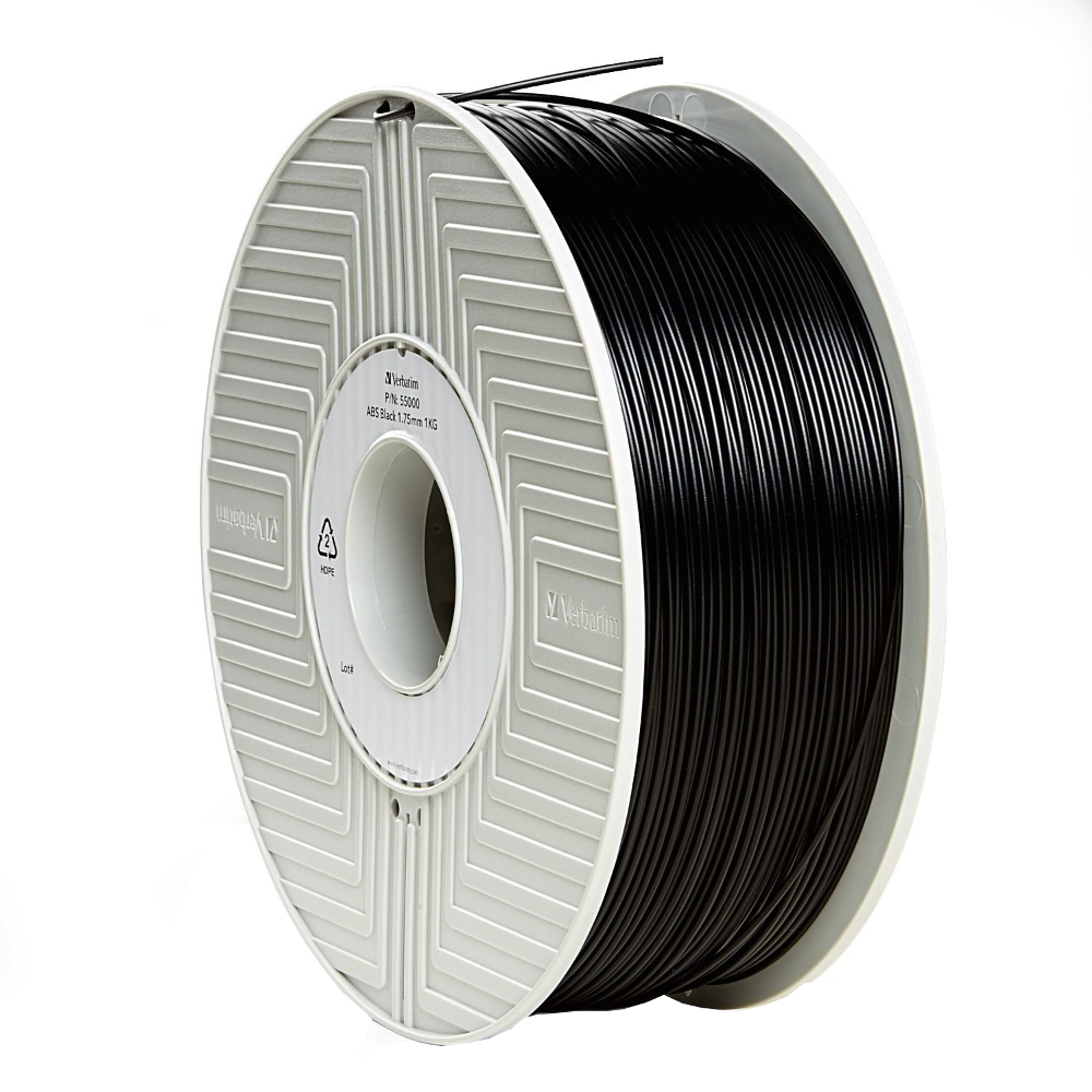 ABS пластик VERBATIM 3D printer filament (чорний)