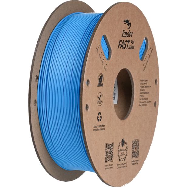 Пластик для 3D принтера CREALITY Fast PLA Filament 1 кг 1.75 мм Blue (3301010431)