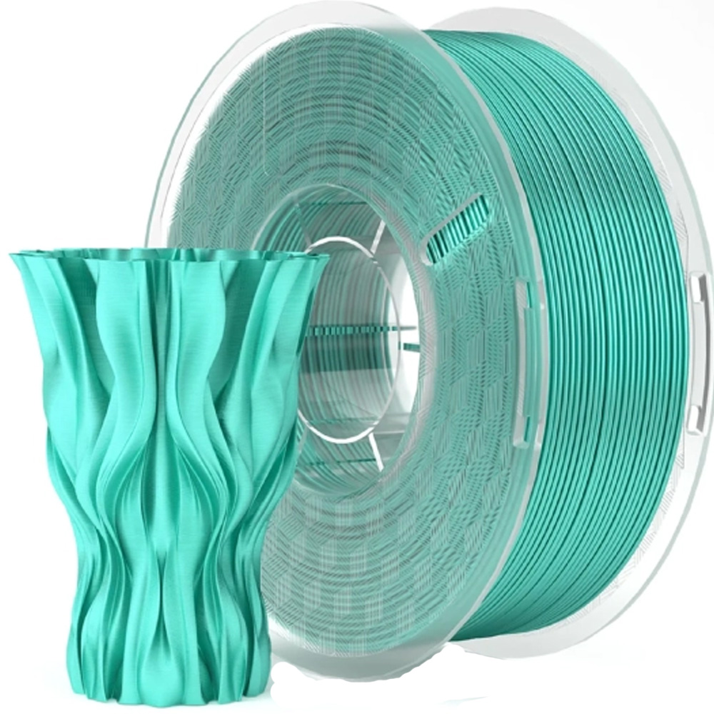 Пластик для 3D принтера ELEGOO PLA Filament 1кг 1.75мм Green mint (50.203.0286) Додатково технологія друку FDM (Fused deposition modeling)