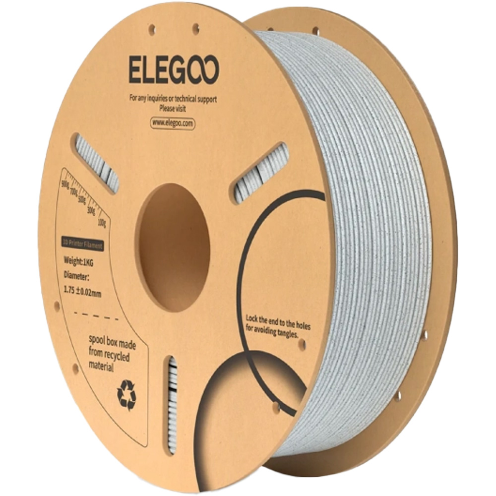 Пластик для 3D принтера ELEGOO PLA Filament 1кг 1.75мм Marble (50.203.0113)
