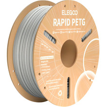 Пластик для 3D принтера ELEGOO Rapid PETG Filament 1 кг 1.75 мм Silver (50.203.0224)