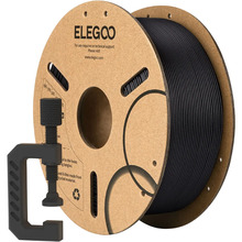 Пластик для 3D принтера ELEGOO PLA-CF Filament 1 кг 1.75 мм Black (50.203.0464)