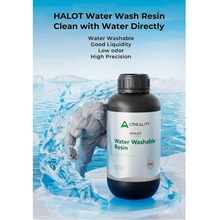 Фотополимерная смола CREALITY HALOT Water Washable Resin 1 кг Clear Blue (3302010055)