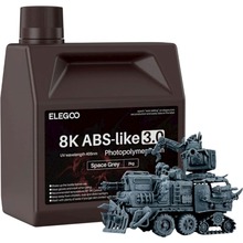 Фотополимерная смола ELEGOO ABS-like 3.0 8K 2 кг Space Grey (50.103.0222)