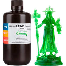 Фотополімерна смола ELEGOO ABS-like 3.0 pro 1 кг Clear Green (50.103.0254)