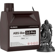 Фотополімерна смола ELEGOO ABS-like 3.0 pro 2 кг Black (50.103.0234)