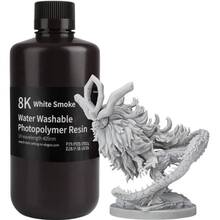 Фотополімерна смола 3D ELEGOO Water Washable Resin 8K 1 кг White (50.103.0140)