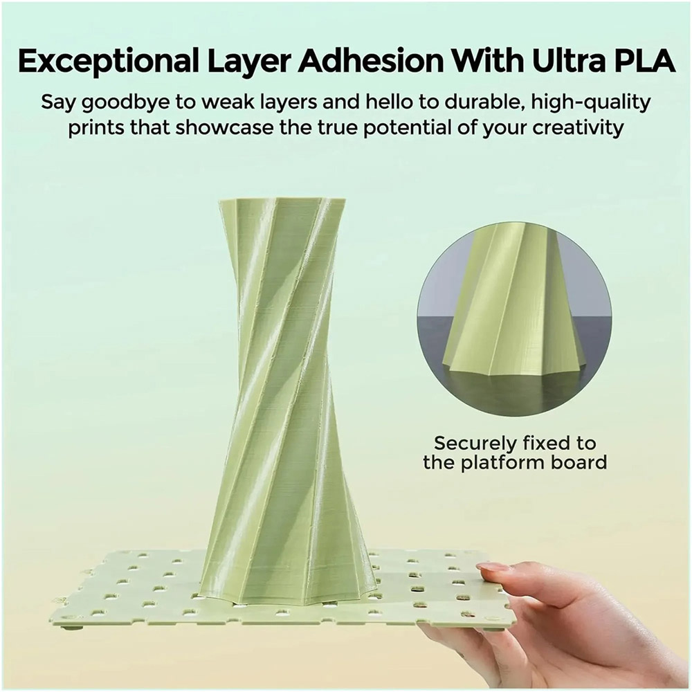 Замовити Пластик для 3D принтера Creality Soleyin Ultra PLA Filament 1 кг Black (3301010500)