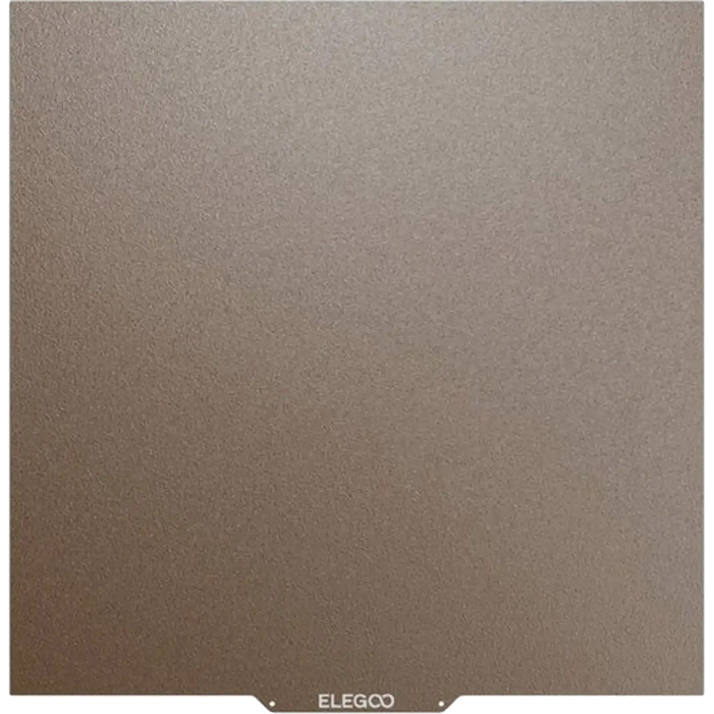 Накладка для платформи ELEGOO з покриттям PEI для 3D принтера OrangeStorm Giga (50.204.0105) Додатково Сумісні моделі: OrangeStorm Giga; матеріал: пружинна сталь з PEI-покриттям