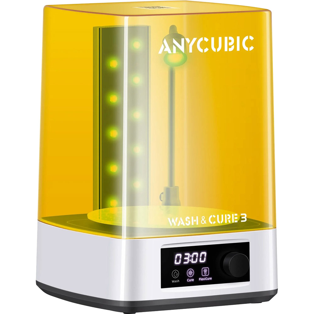 Фото 2 Апарат для миття та полімеризації Anycubic Wash and Cure 3 (WS3A0WH-Y-O/WS3BOWH-Y-O)