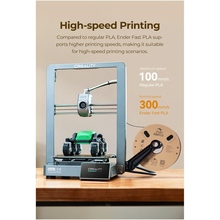 Пластик 3D CREALITY Fast PLA Filament Ender 2x1кг 1.75 мм White+Black (3301010395)