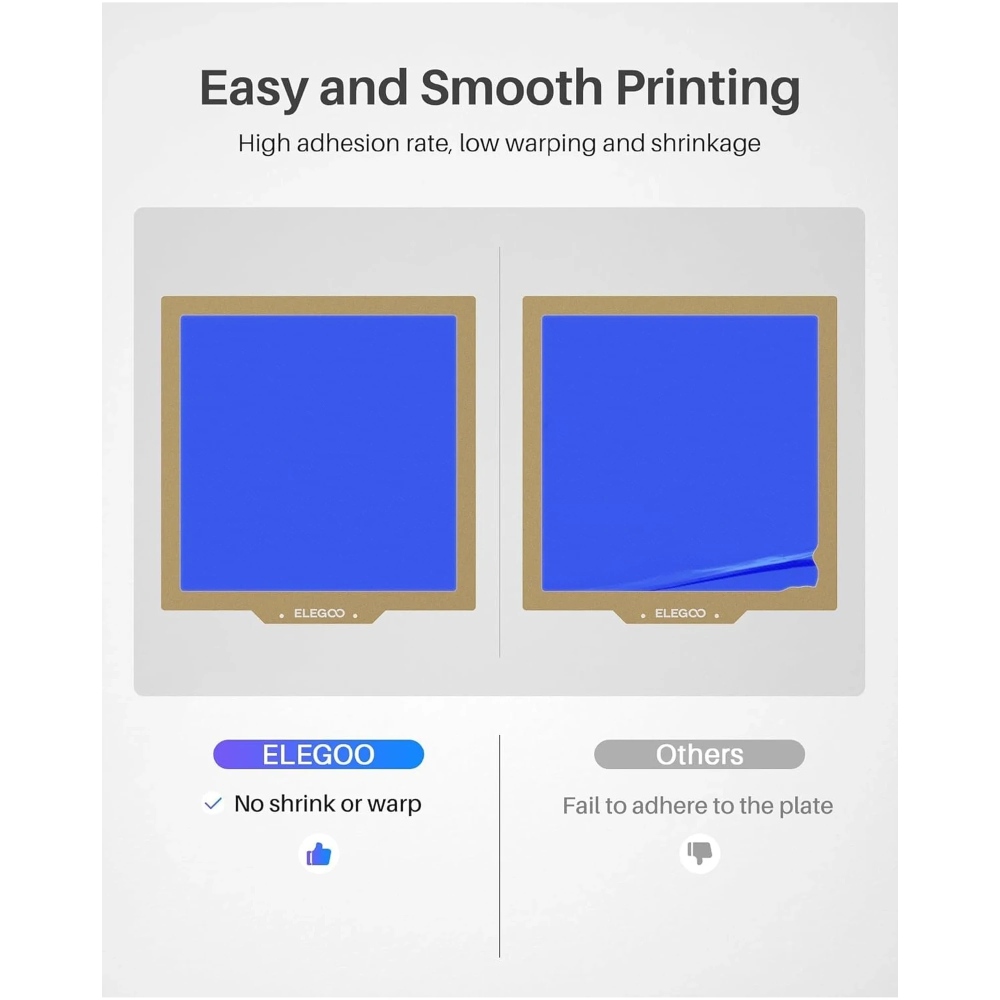 Пластик для 3D принтера ELEGOO PETG 1кг 1.75мм White (50.203.0386) Додатково Швидкість друку 40-200 мм/с, Технологія друку FDM