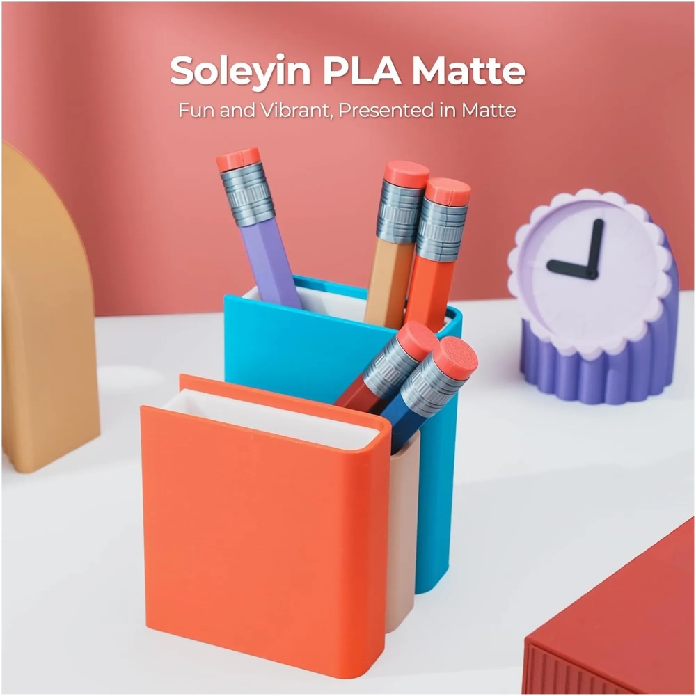 Фото Пластик для 3D принтера CREALITY PLA Soleyin 1кг 1.75мм White (3301010512)