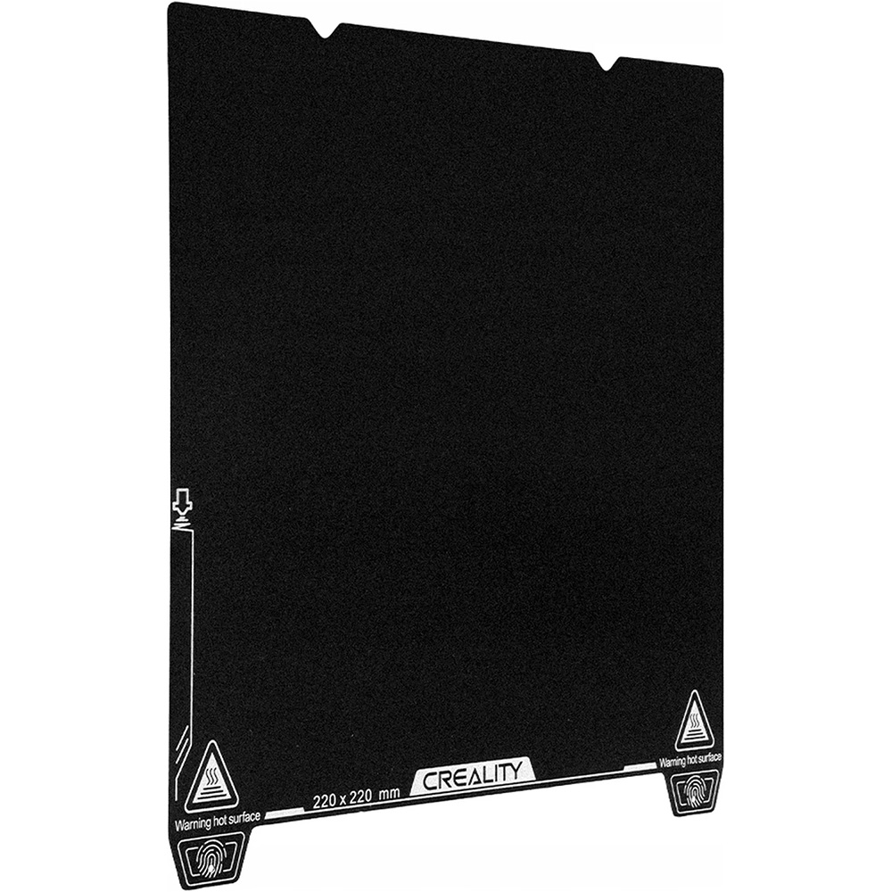 Накладка для платформи CREALITY з епоксидної смоли (4004090127) Додатково Сумісні моделі: Ender-3 V3, Ender-3 V3 SE, Ender-3 V3 KE, CR-10 SE, Ender-3 S1, Ender-3 S1 Pro, Ender-5 S1, K1; розмір робочої області 220×220 мм; розміри товару 235x235x2 мм