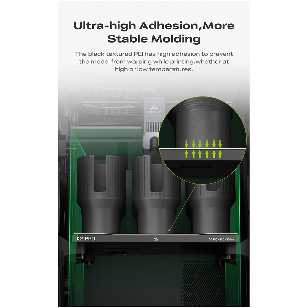 Покупка Накладка для платформи CREALITY з покриттям PEI для 3D принтера K2 Pro (4004090163)