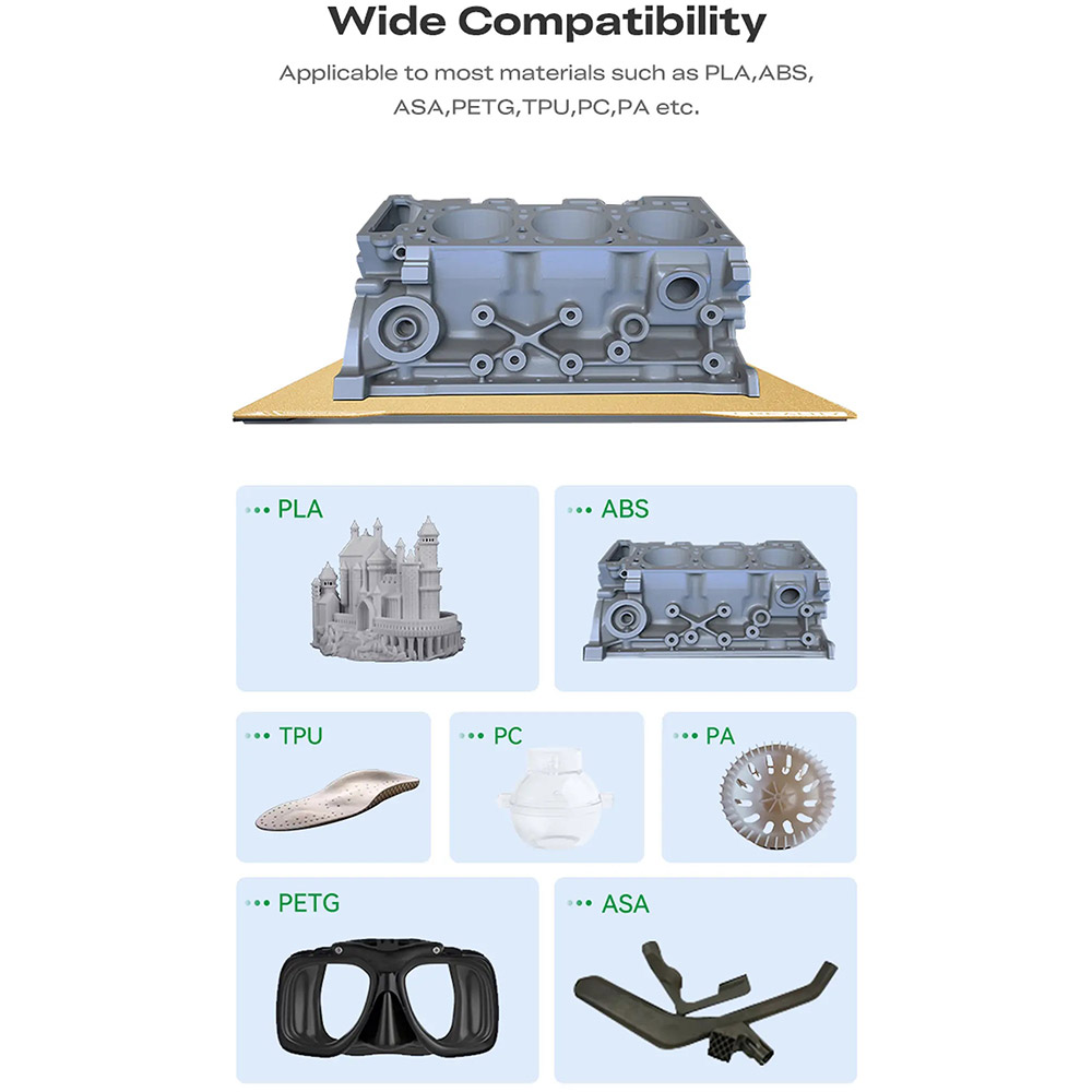 В інтернет магазині Накладка для платформи CREALITY з покриттям PEI для 3D принтера K2 Pro (4004090163)