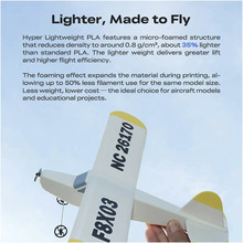 Пластик для 3D принтера CREALITY Hyper Lightweight PLA Filament 1кг, 1.75мм Black (3301010556)