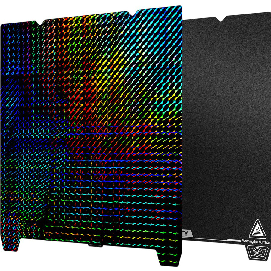 Накладка платформы CREALITY двухсторонняя PEI/PET Phantom (4004090131) Дополнительно Совместимые модели: Ender-3 S1, Ender-3 S1 Pro, Ender-5 S1, Ender-3 V3, Ender-3 V3 SE, Ender-3 V3 KE; Размер рабочей области 220x220 мм 