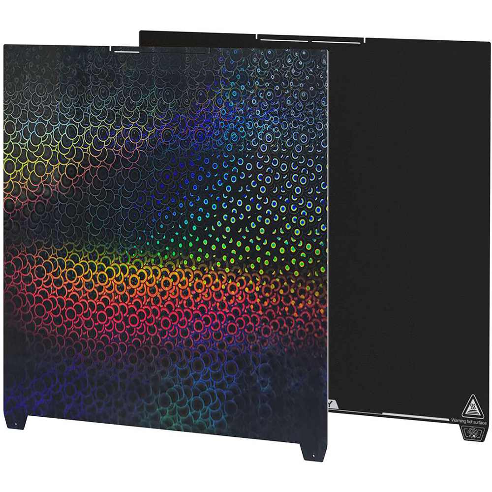 Накладка для платформи CREALITY Dual-Sided Printing PET Kaleidoscope (4004090155) Додатково Сумісні моделі: K2 Plus; Розміри товару: 370x370 мм; Тип покриття: PET + PEI