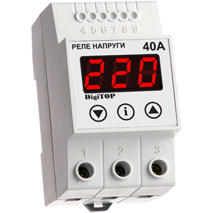 

Реле напряжения DIGITOP VP-40A, Реле напряжения VP-40A