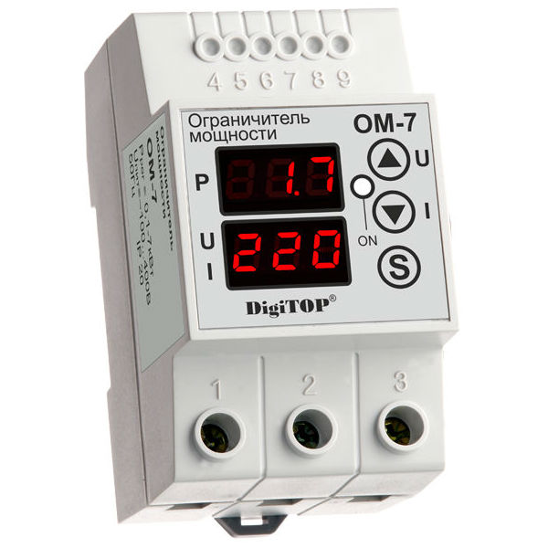 

Ограничитель мощности DIGITOP ОМ-7, Ограничитель мощности ОМ-7