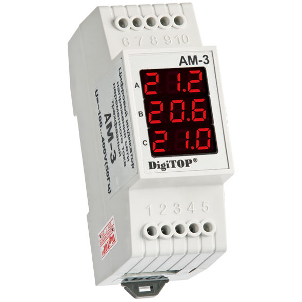 

Амперметр DIGITOP АМ-3, Амперметр АМ-3