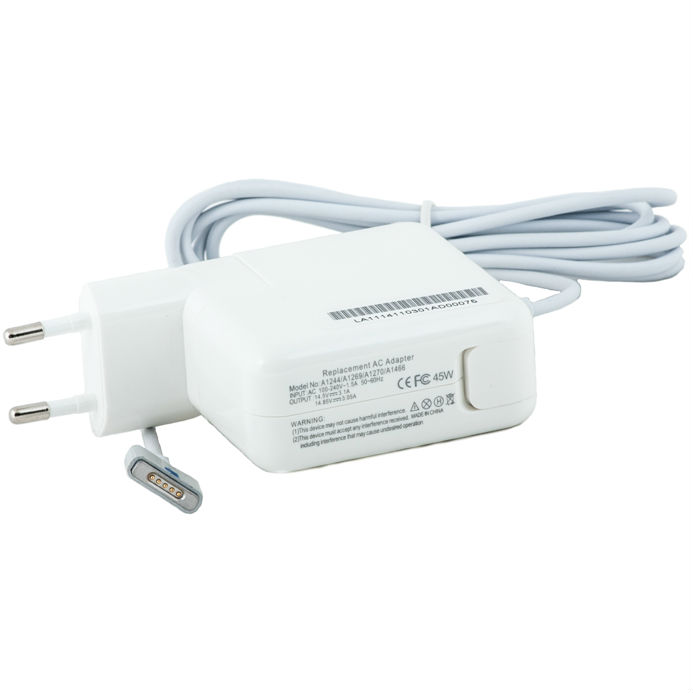 Блок живлення POWERPLANT для ноутбука APPLE 220V 14.85V 45W 3.05A MagSafe2 (AP45KMAG2)