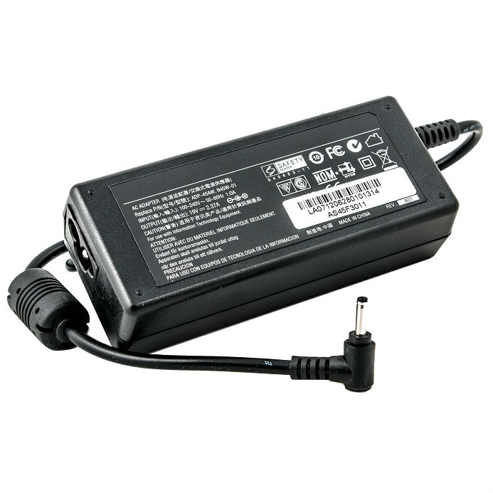 Блок живлення POWERPLANT для ноутбука ASUS 220V 19V 45W 2.37A 3.0x1.1 (AS45F3011)