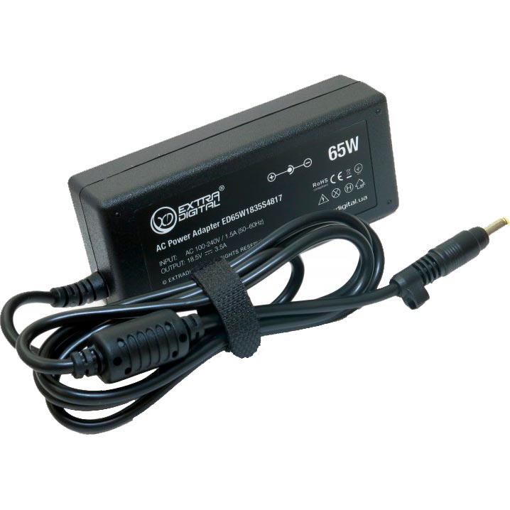 

Блок питания EXTRADIGITAL HP 18.5V, 3.5A, 65W (4.8x1.7) (PSH3806), HP 18.5V, 3.5A, 65W (4.8x1.7)