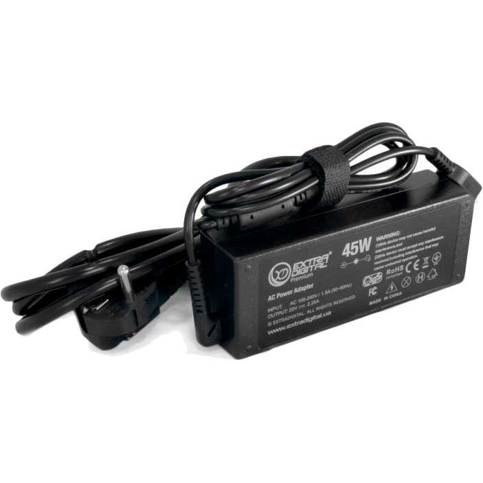 

Блок питания EXTRADIGITAL Lenovo 20V, 2.25A, 45W (7.9x5.0) (PSL3870), Lenovo 20V, 2.25A, 45W (7.9x5.0) (PSL3870)