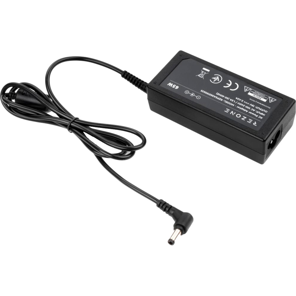 Блок живлення REZONE ASUS 65W 19V 3,42A 5.5x2.5 (RZPSAS65195525) Тип сумісний