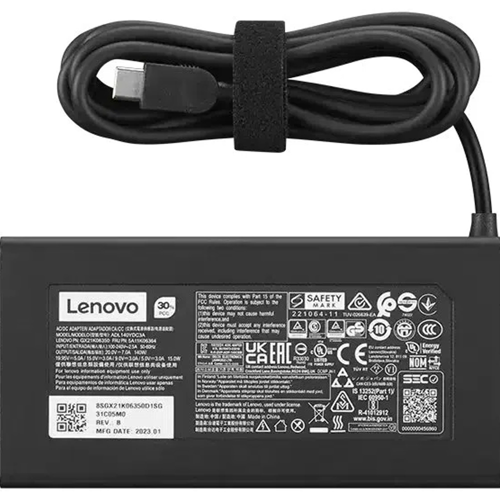 Блок живлення LENOVO Legion Slim USB-C 140W (GX21M50626) Тип оригінальний