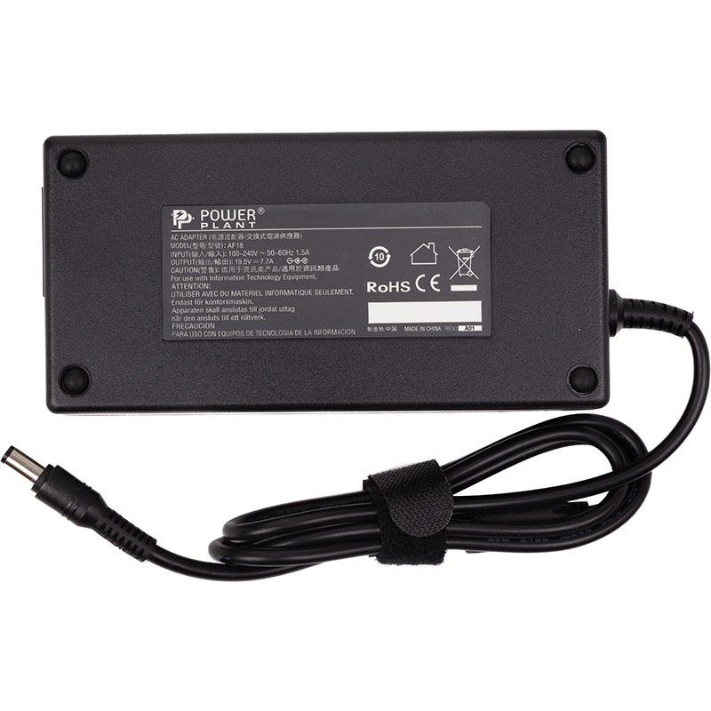 Блок питания POWERPLANT для ноутбука HP 220V 19.5V 150W 7.7A (HP150G6330)