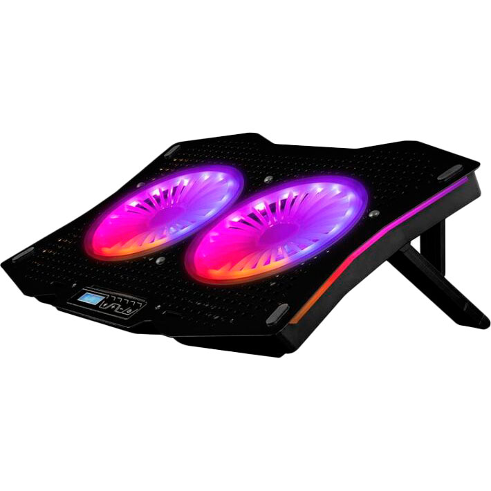 Підставка для ноутбука MODECOM SILENT FAN MC-CF18 RGB (PL-MC-CF-18-RGB) Вага 750