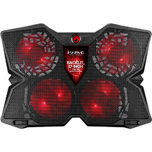 Подставка MARVO FN-38 Red-LED (FN-38RD)